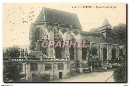 CPA Elbeuf Eglise Saint Etienne
