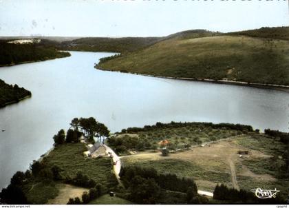 CPSM Caurel Le Lac De Guerledan Beau Rivage