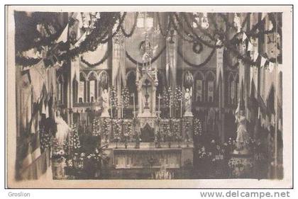 CAUSSADE CARTE PHOTO DE L'INTERIEUR DE L'EGLISE  (P DESBEAUX CAUSSADE PHOTOGRAPHE)