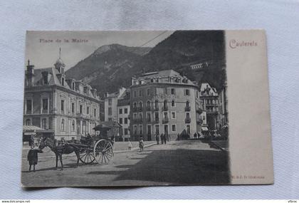 Cauterets, place de la mairie, Hautes Pyrénées 65