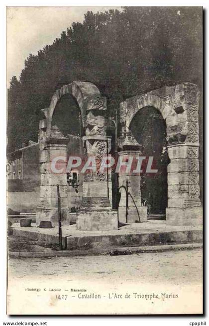 Cavaillon - L'Arc de Triomphe Marius - CPA