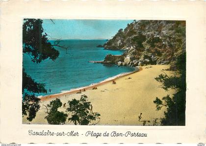 CPM Cavalaire sur Mer (Var) La Corniche des Maure Plage de Bon Porteau