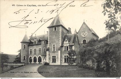 CPA Tarn et Garonne Chateau de Caylus