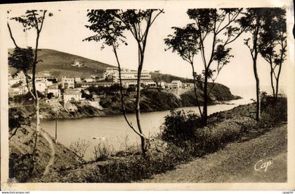 CPA Cerbere Vue De La Route D'Espagne