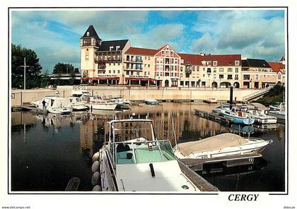 Carte Postale - 95 - Cergy Pontoise - Le port de Cergy - Bateaux - CPM - Voir Scans Recto-Verso - Poscard - Carta Postal