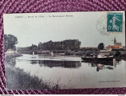 cergy-pontoise, remorqueur