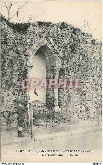 CPA Abbaye de Vaux de Cernay S et O La Fontaine