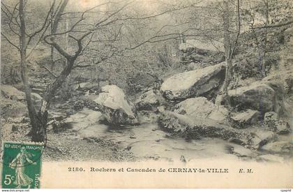 CPA Rochers et Cascades de Cernay la Ville