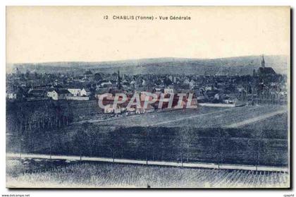 CPA Chablis Vue Generale