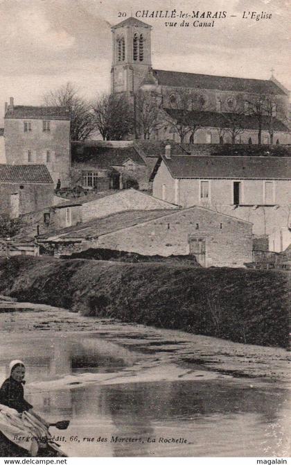 Chaillé les Marais : l'église
