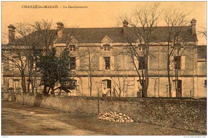 Chaillé les Marais : la gendarmerie