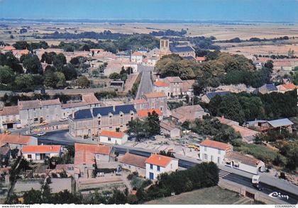 CHAILLE LES MARAIS VUE GENERALE AERIENNE
