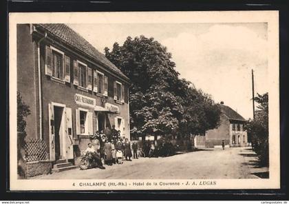 CPA Chalampé, Hotel de la Couronne