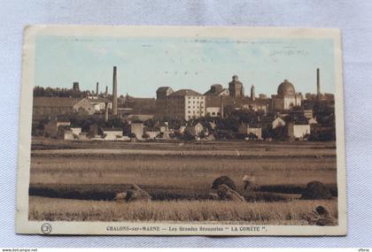 Châlons sur Marne, les grandes brasseries, la Comète, Marne 51