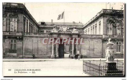CPA Chalons Sur Marne La Prefecture