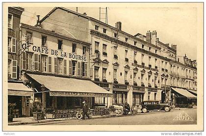 - marne -ref- A571- chalons sur marne - cafe de la bourse - cafes - hotel de la haute mere dieu -  moto - voiture -