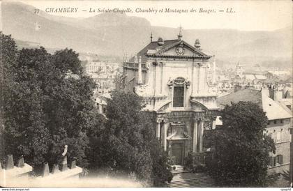 Chambery CPA La sainte chapelle Chambery et montagnes des Bauges