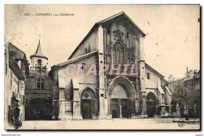 CPA Chambery La Cathedrale