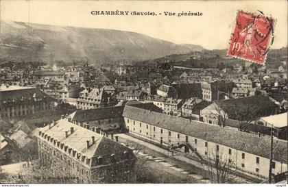 CPA Chambery Vue generale