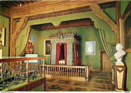 41 - Chambord - Le Château - Lit d'apparat du Comte de Chambord - Dans la vitrine ses jouets - Carte Neuve - CPM - Voir
