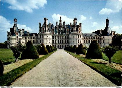 Carte Postale - 41 - Chambord - chateau de chambord façade nord - CPM - Voir Scans Recto-Verso