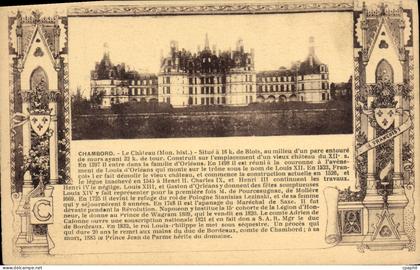 CPA Chambord Le Chateau