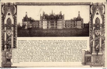 CPA Chambord Le Chateau