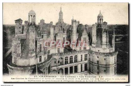 CPA Chambord Le Chateau Les Combles