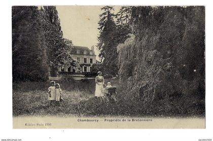 CHAMBOURCY - PROPRIETE  de la BRETONNIERE -
