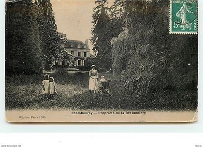 CHAMBOURCY - Propriété de la Bretonnière
