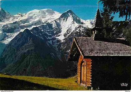 Carte Postale - 74 - Chamonix - Mont-Blanc - Vallée de Chamonix - Mont-Blanc - La Chapelle de merlet - Le Dome du Gouter