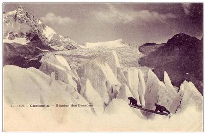 CHAMONIX- MONT-BLANC Glacier des Bossons