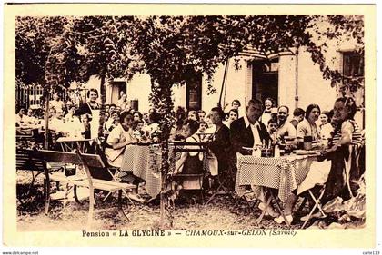 73 - T23333CPA - CHAMOUX SUR GELON - Pension La glycine - Parfait état - SAVOIE