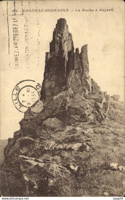 CPA Chateau Regnault La Roche a Bayard