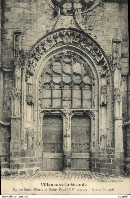 CPA Villenauxe la Grande Eglise Saint Pierre et Saint Paul