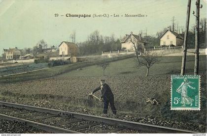 CHAMPAGNE sur OISE-"les Mennevilles"