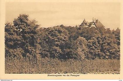 CPA Montrognon - Champagne-sur-Oise vu du Potager