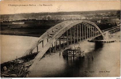 CPA CHAMPAGNE-sur-SEINE - La Passerelle (436130)