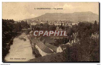 Jura- De Champagnole- Vue General -CPA