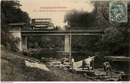 Champigny la Bataille - Tramway