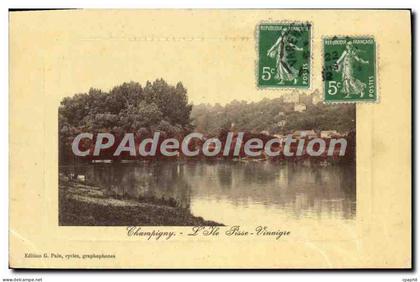 CPA Champigny ile Pisse Vinaigre