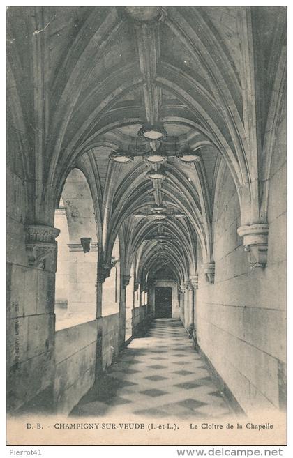 CHAMPIGNY SUR VEUDE - Le Cloître de la Chapelle