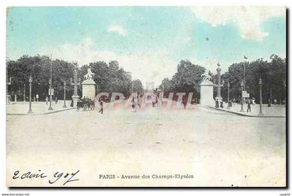 CPA Paris Avenue des Champs Elysees