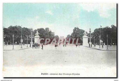 CPA Paris Avenue des Champs Elysees