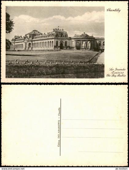 CPA Chantilly Chantilly Les Grandes Ecuries 1939