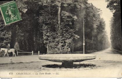 CPA Chantilly La Table Ronde