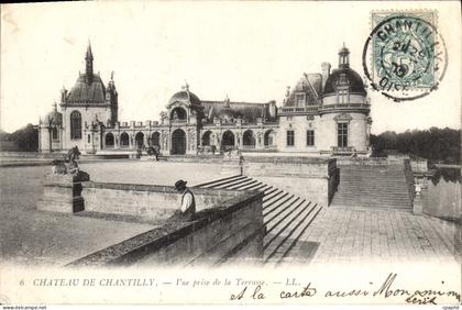 CPA Chateau De Chantilly