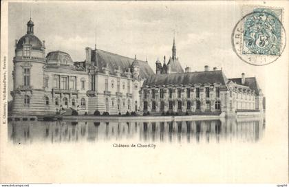 CPA Chateau De Chantilly