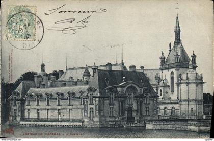 CPA Chateau de Chantilly