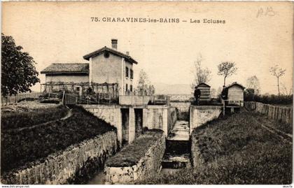 CPA CHARAVINES-les-BAINS - Les Ecluses (433122)